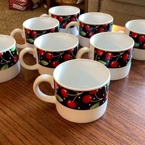Mary Engelbreit coffee or tea cups set of 8